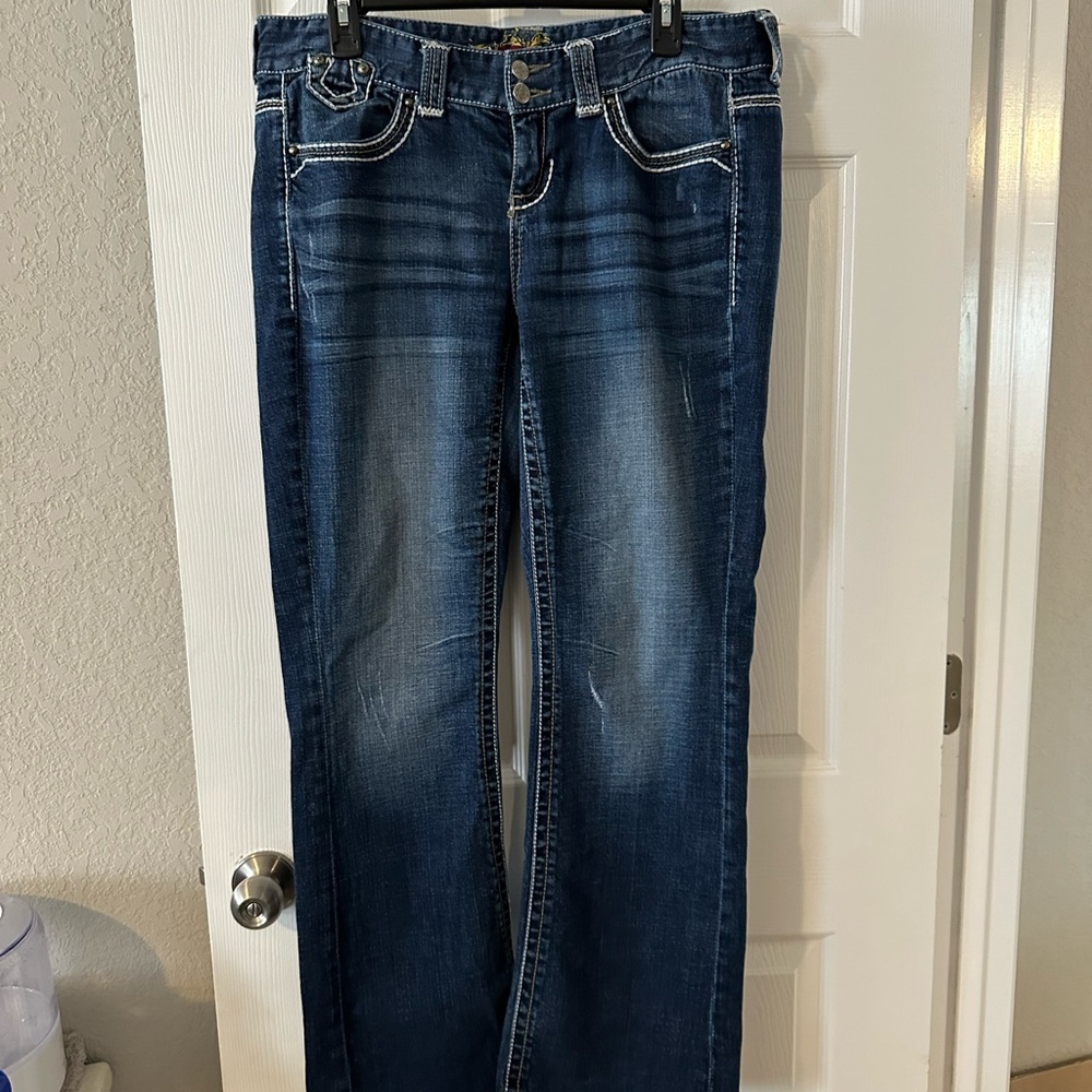 Maurices bootcut jeans 14 long